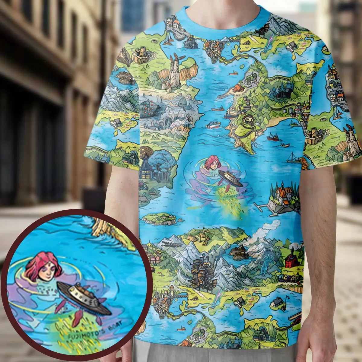 All-Over Print Unisex T-Shirt - 484U5DH9