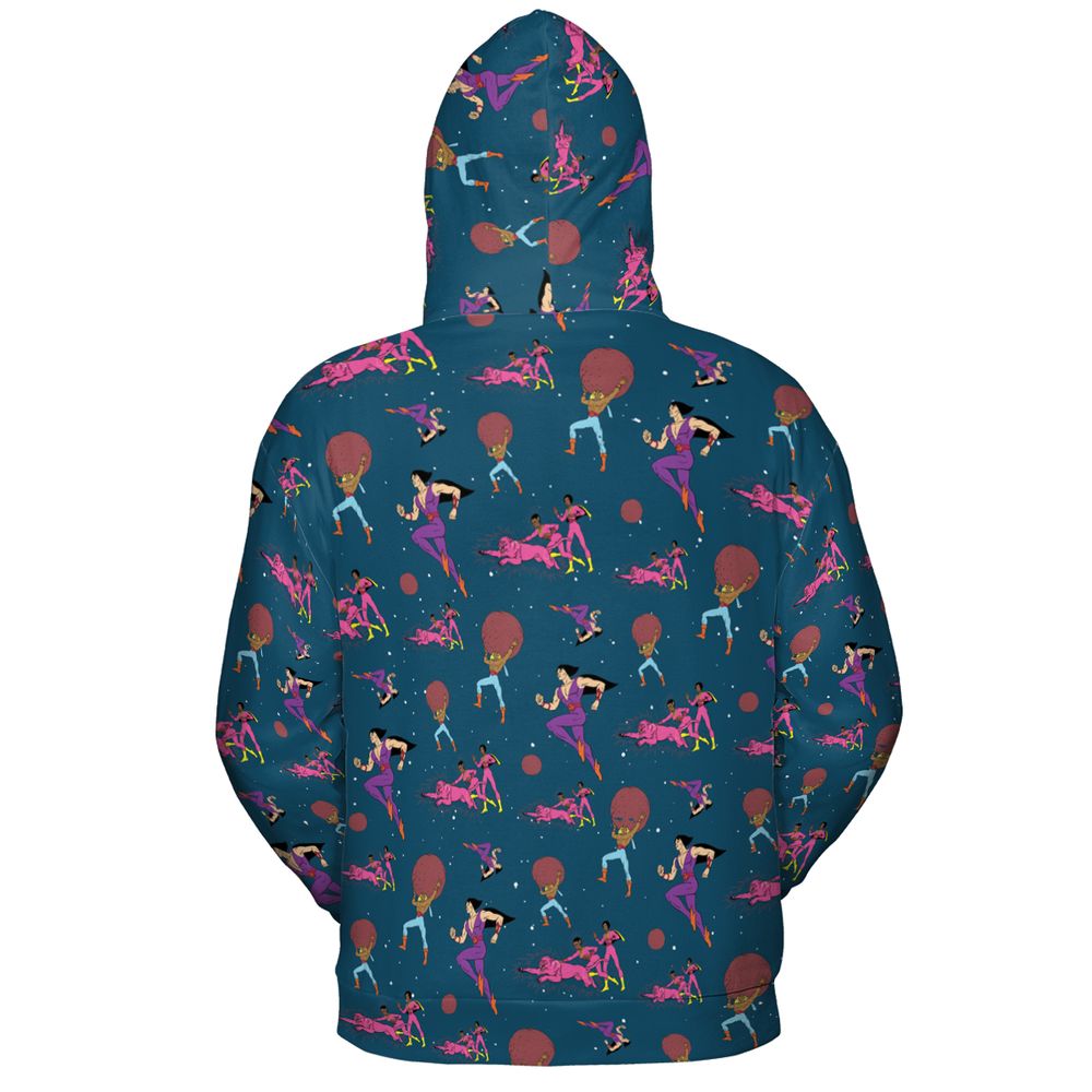 All-over Print Hoodie - 5JENQ5YU -  - 4
