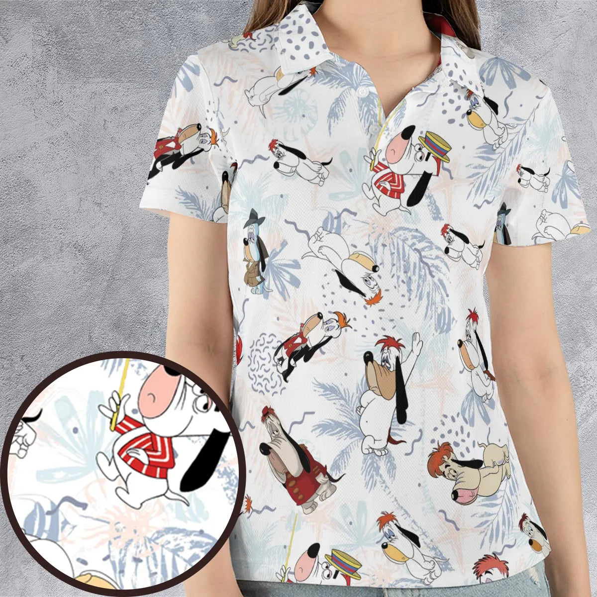 AOP Men/Women Polo Shirt - 4B29AXEW
