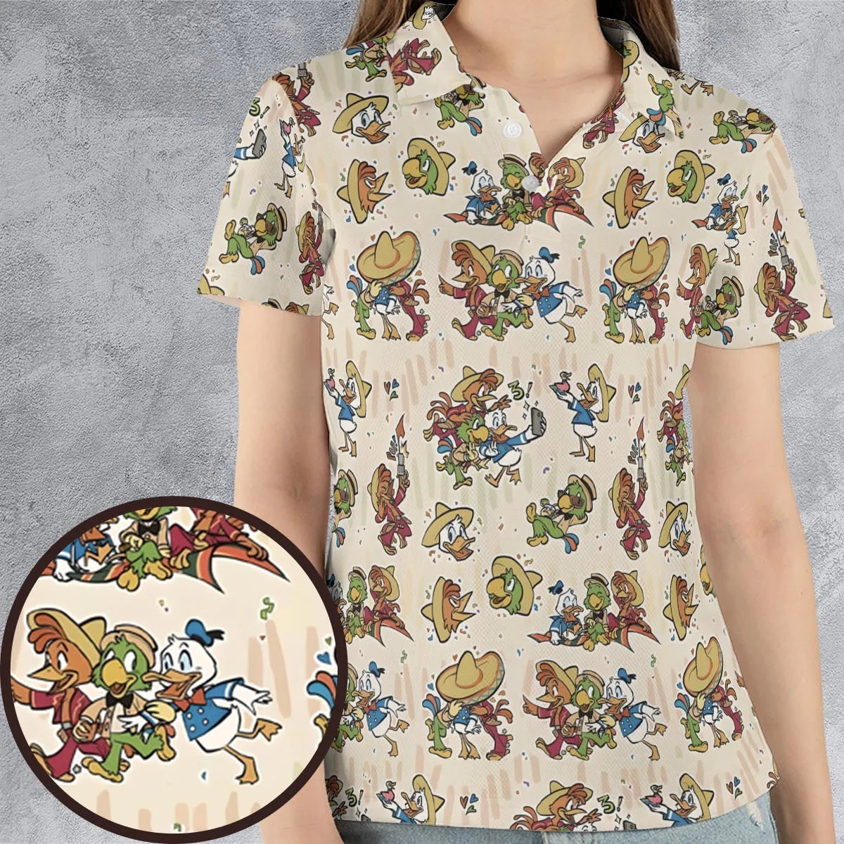 AOP Men/Women Polo Shirt - 8NTUE2S8