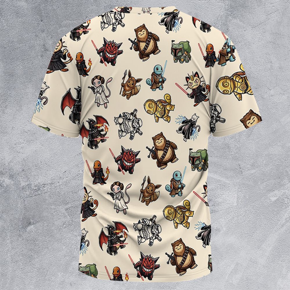 All-Over Print Unisex T-Shirt - 34GU8GGW -  - 4