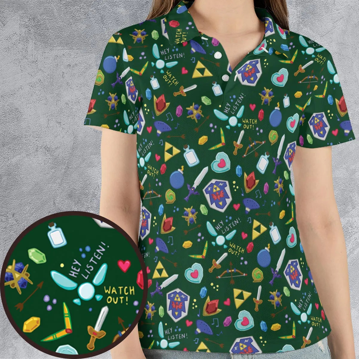 AOP Men/Women Polo Shirt - YTFS26SN