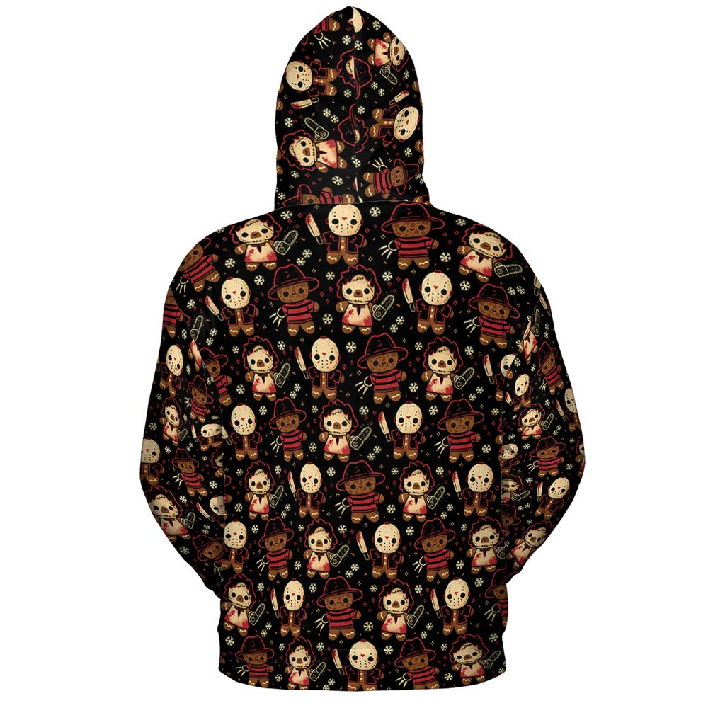 All-over Print Hoodie - HXEDW8T7 -  - 4