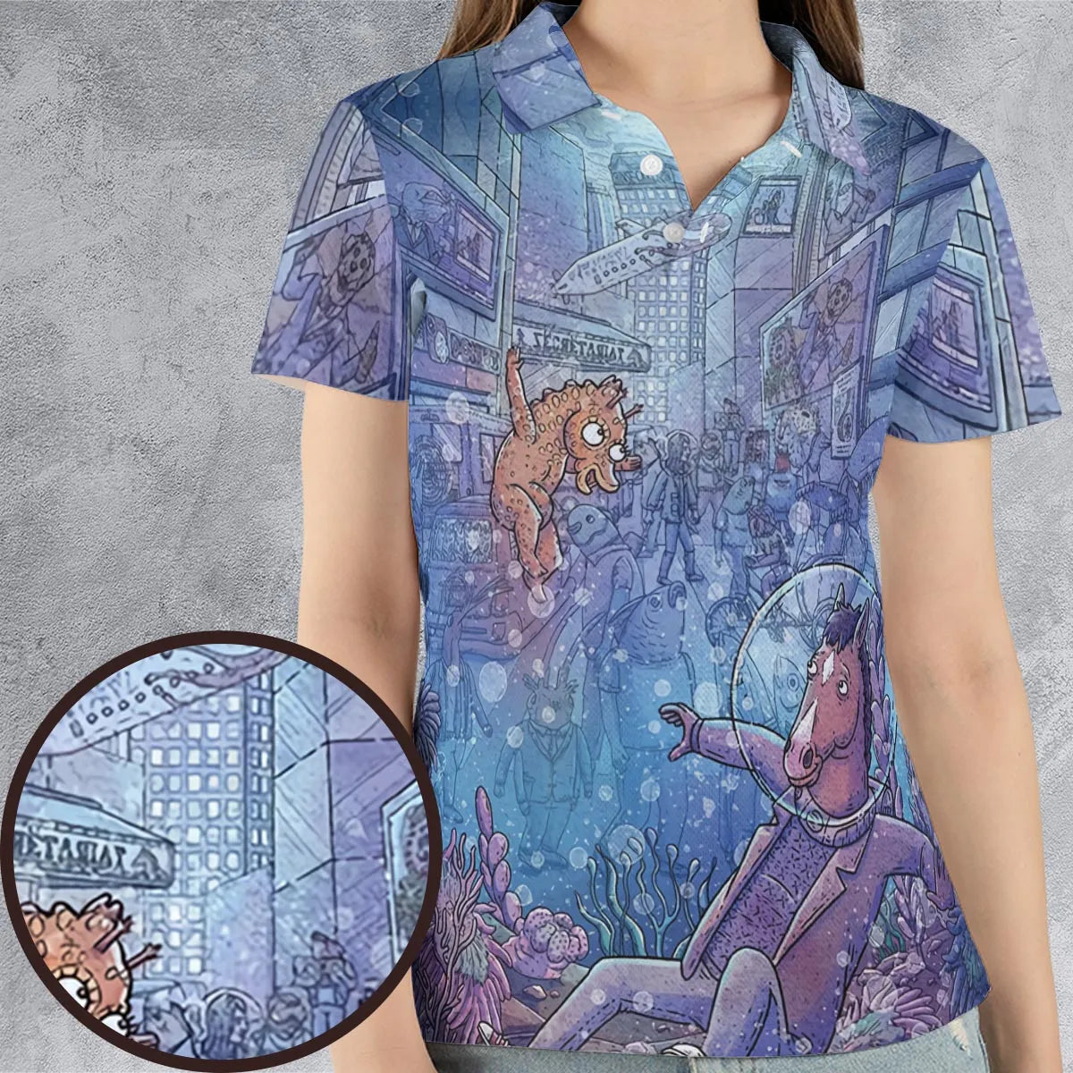 AOP Men/Women Polo Shirt - N289MAE1