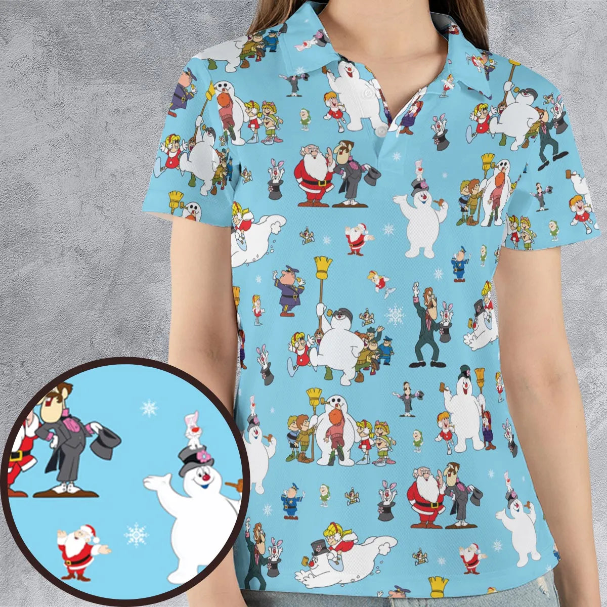 AOP Men/Women Polo Shirt - PHG4JRAC