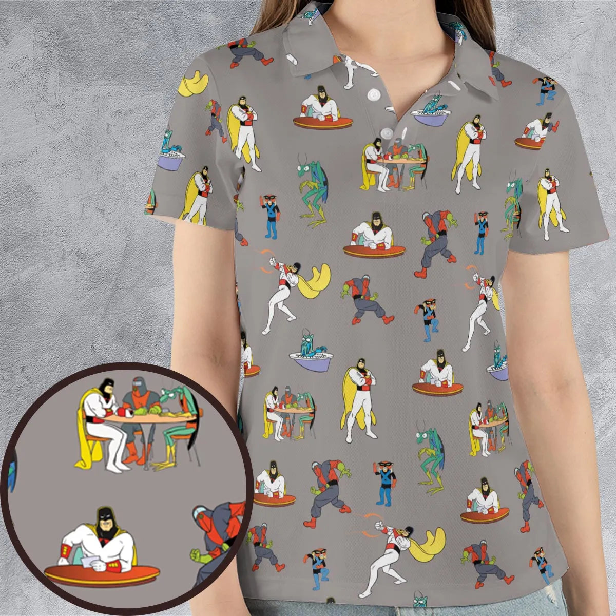 AOP Men/Women Polo Shirt - L7XYJKRX