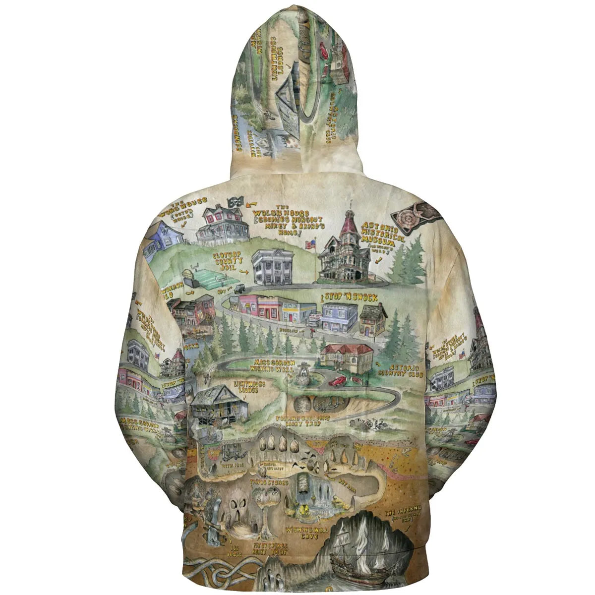 All-over Print Hoodie - SMYFCD35
