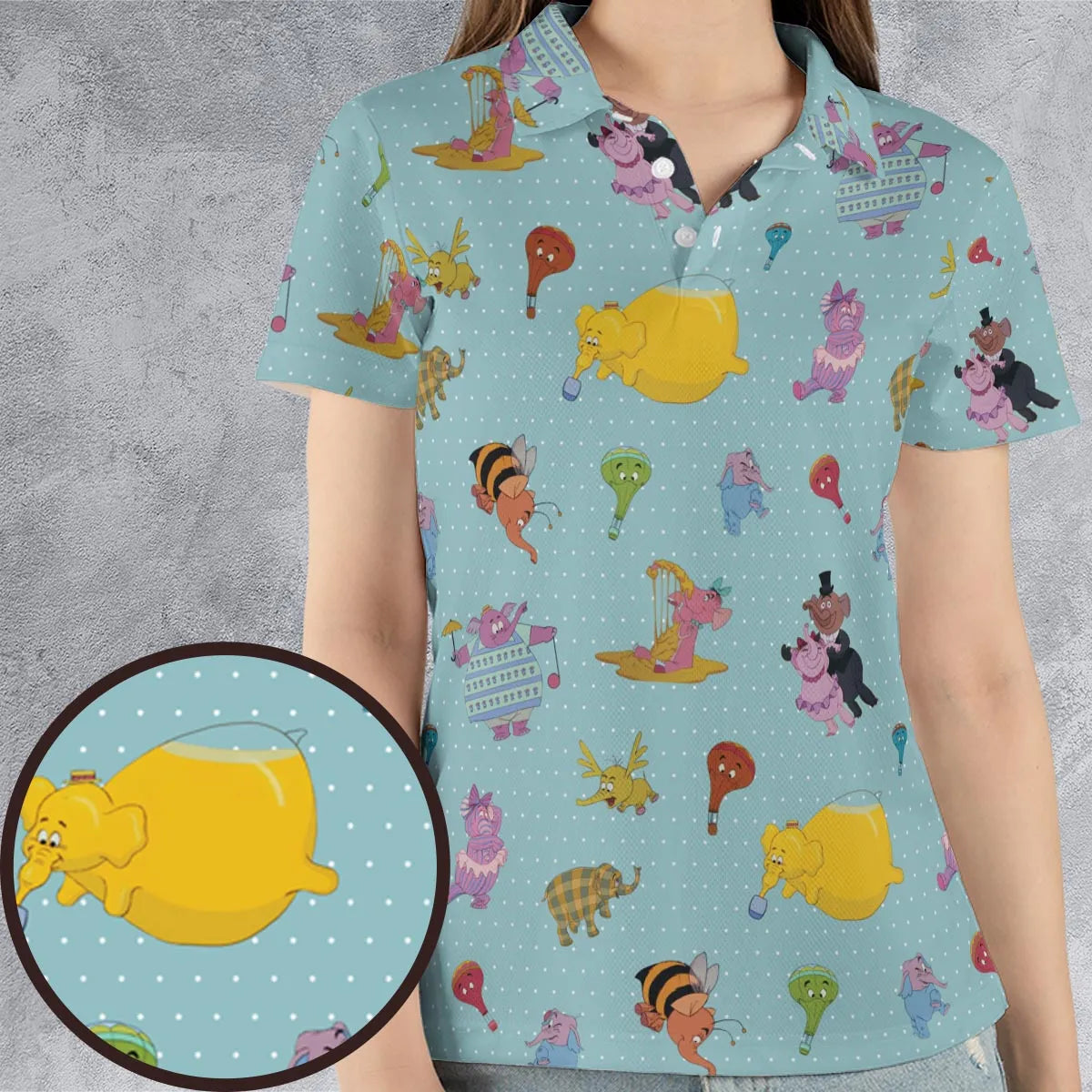 AOP Men/Women Polo Shirt - EKN3UAS3