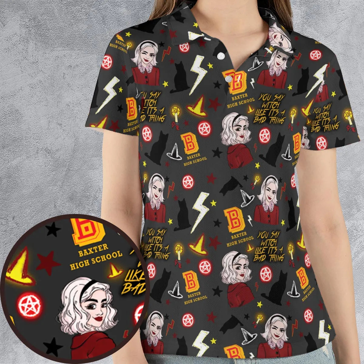 AOP Men/Women Polo Shirt - DKAHKVDC