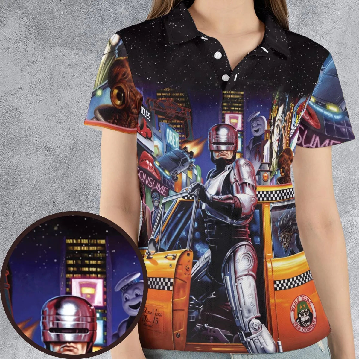 AOP Men/Women Polo Shirt - 94W8Z5YH