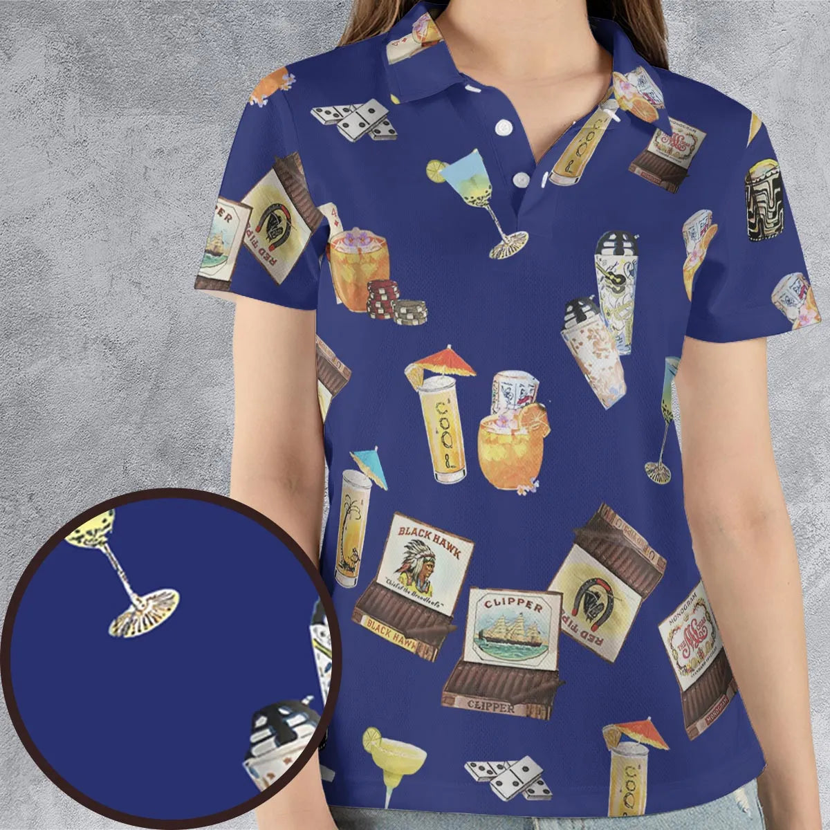 AOP Men/Women Polo Shirt - HAPWMYGT