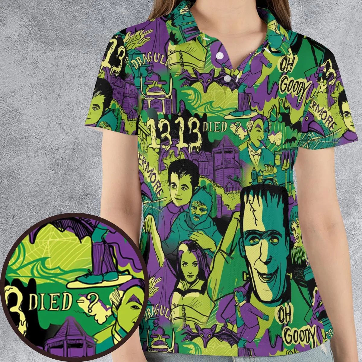 AOP Men/Women Polo Shirt - V8RVJBS5