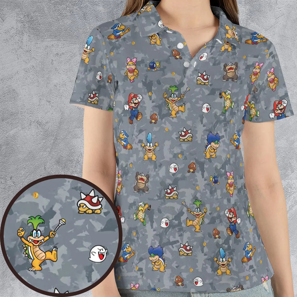 AOP Men/Women Polo Shirt - DR23LXMS