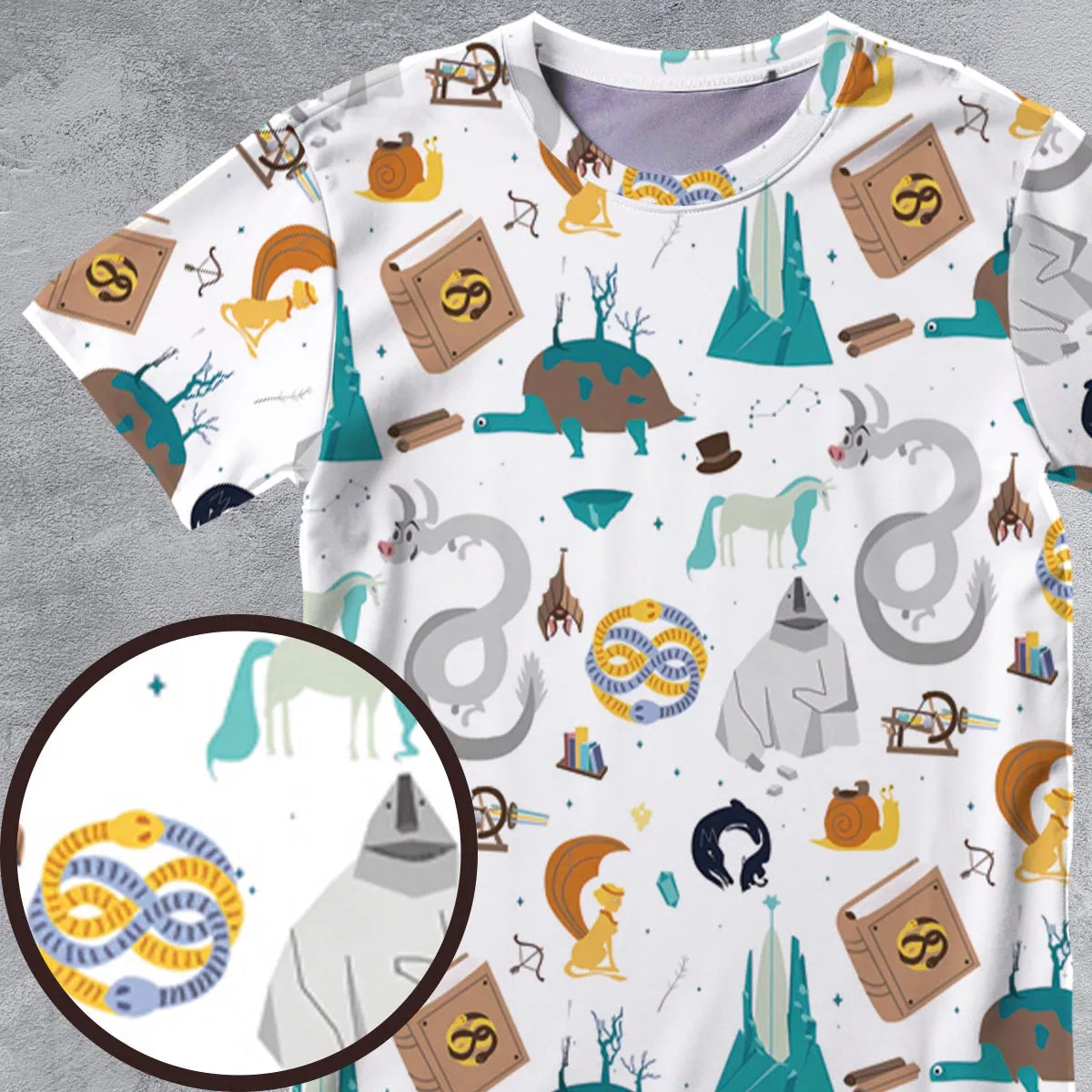 All-Over Print Unisex T-Shirt - 4D8L7RNR