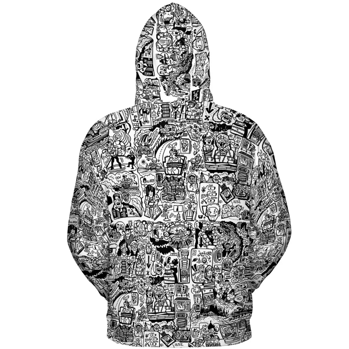 All-over Print Hoodie - CMPWF8E9