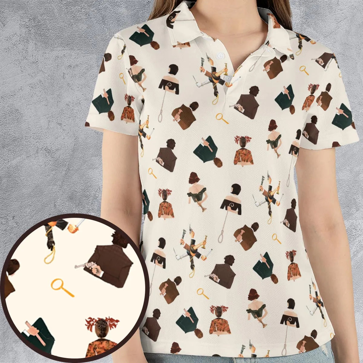 AOP Men/Women Polo Shirt - LJ3557R2