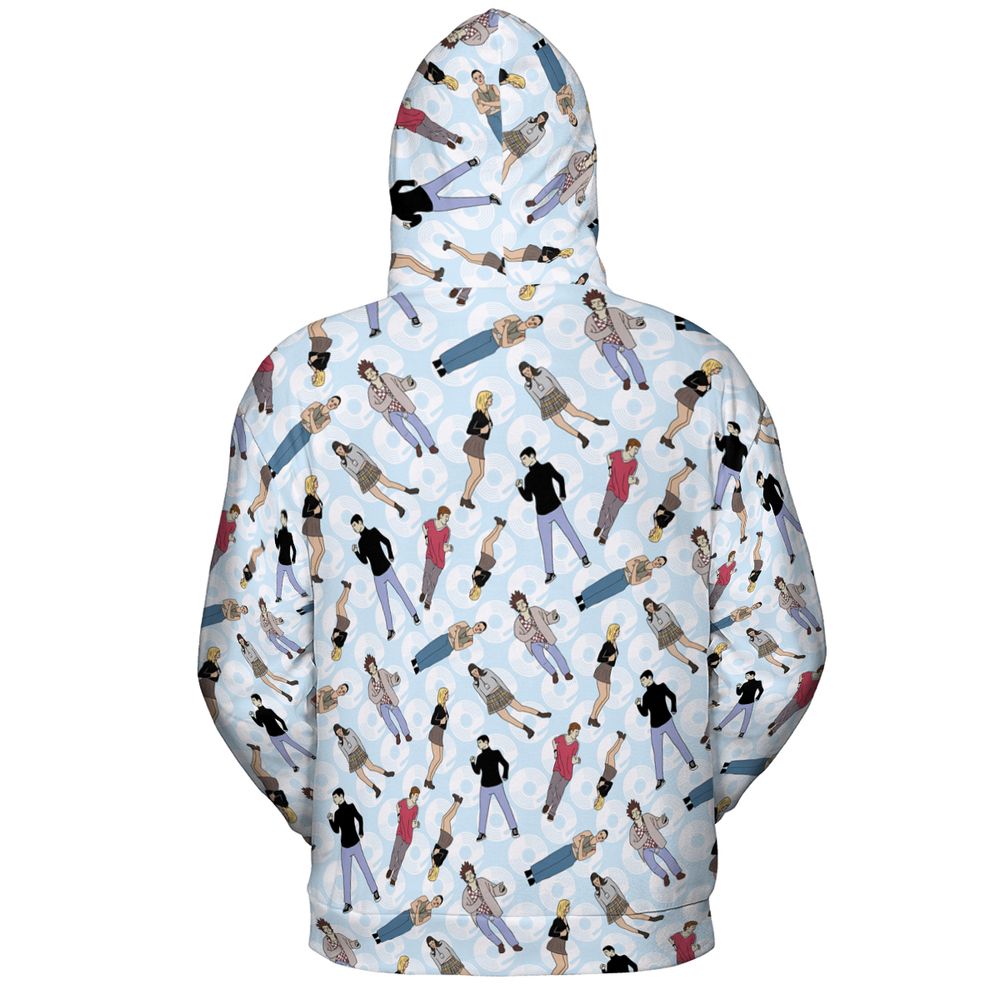 All-over Print Hoodie - RE3D6JWA -  - 4