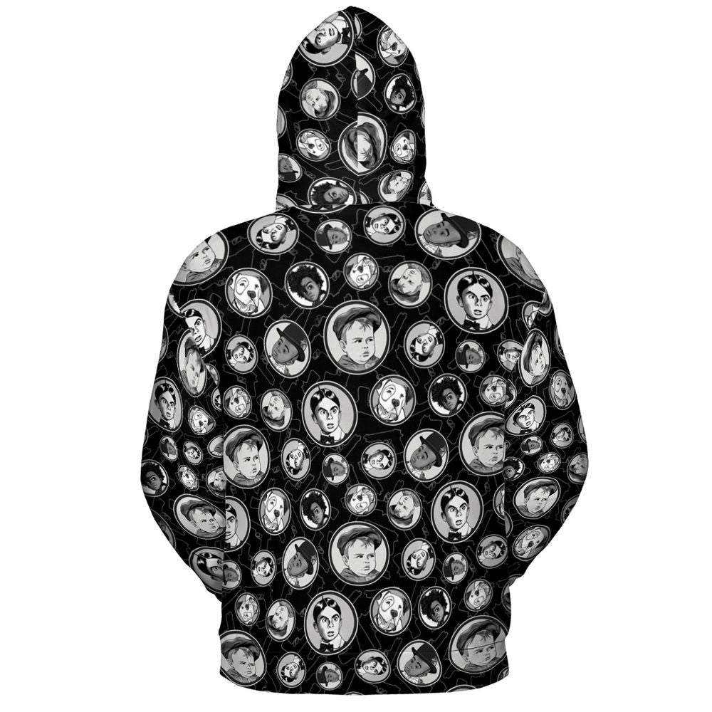 All-over Print Hoodie - J8XJPEQZ -  - 4