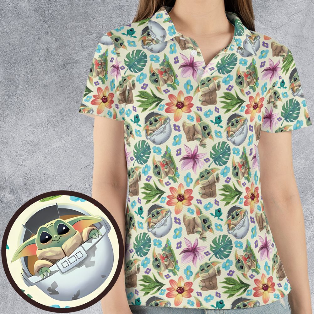 AOP Men/Women Polo Shirt - 7QXSHSTV -  - 4
