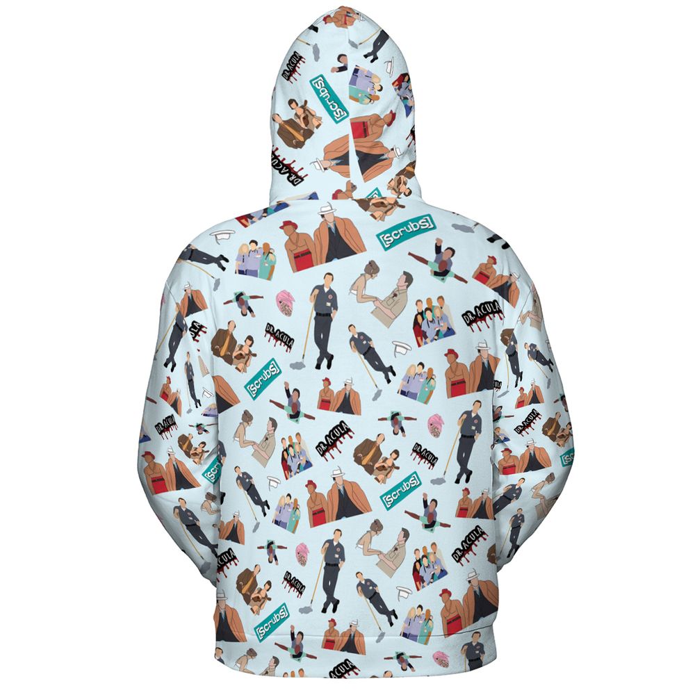 All-over Print Hoodie - RZSKD2HS -  - 4