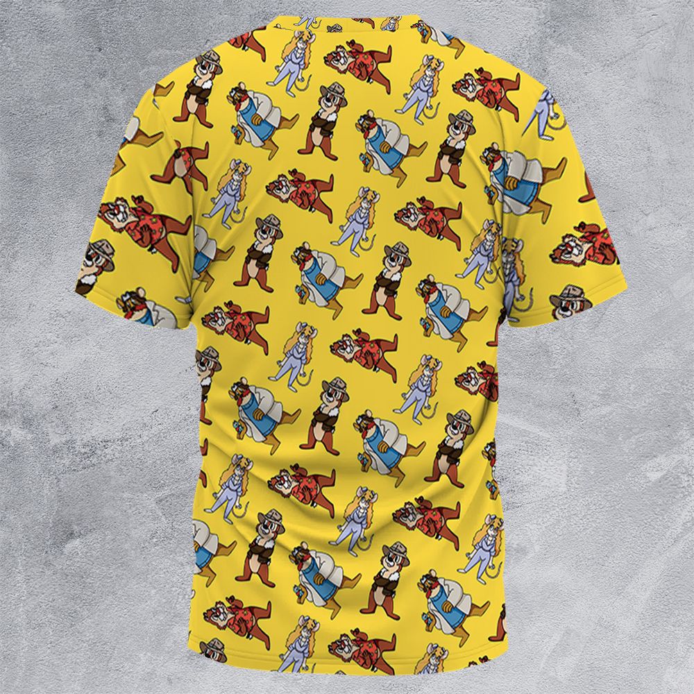 All-Over Print Unisex T-Shirt - AJKBG1E6 -  - 4