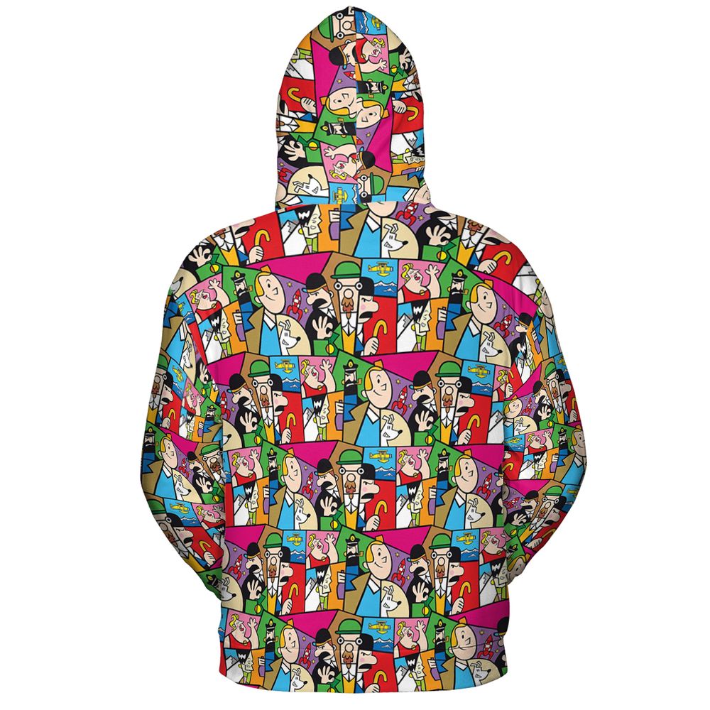 All-over Print Hoodie - FR5GFAUC -  - 4