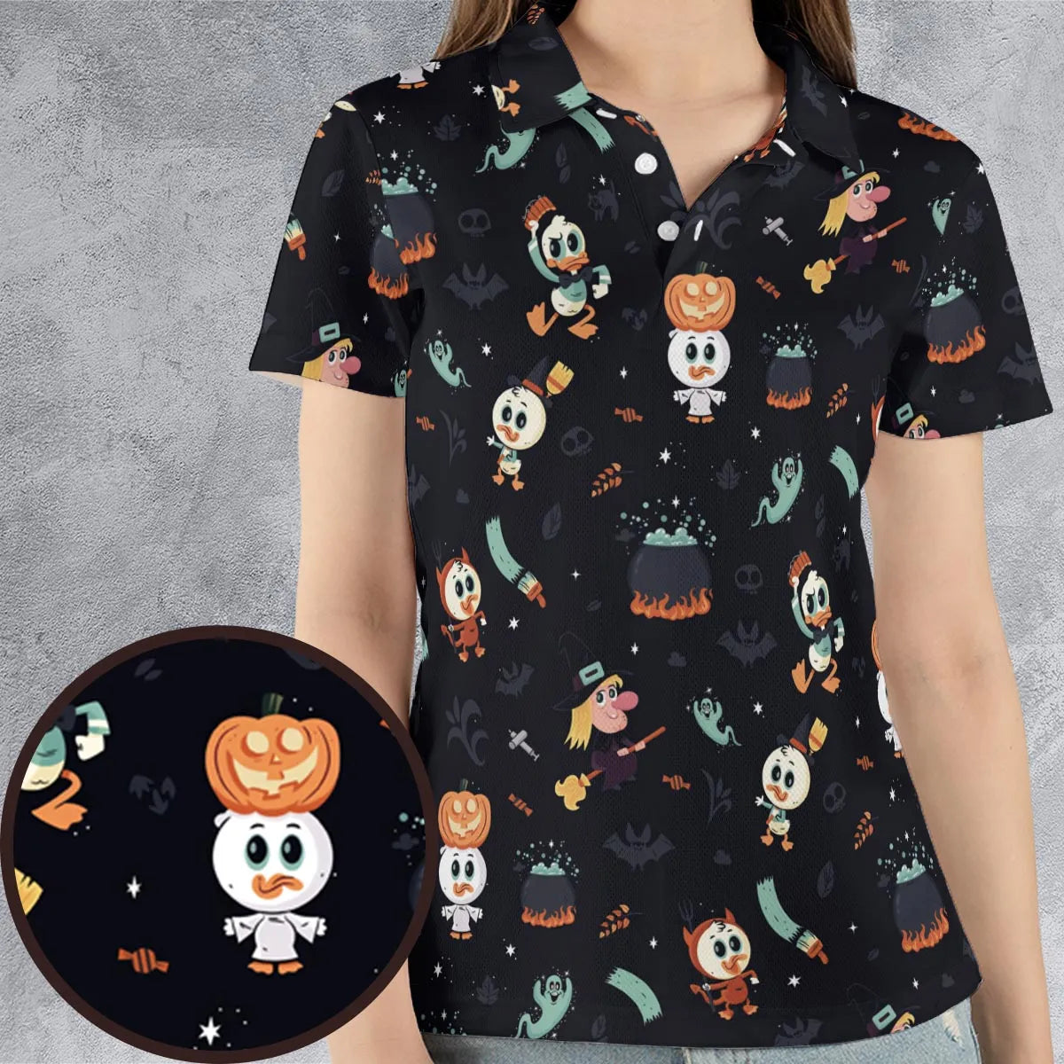 AOP Men/Women Polo Shirt - EFW14RA5