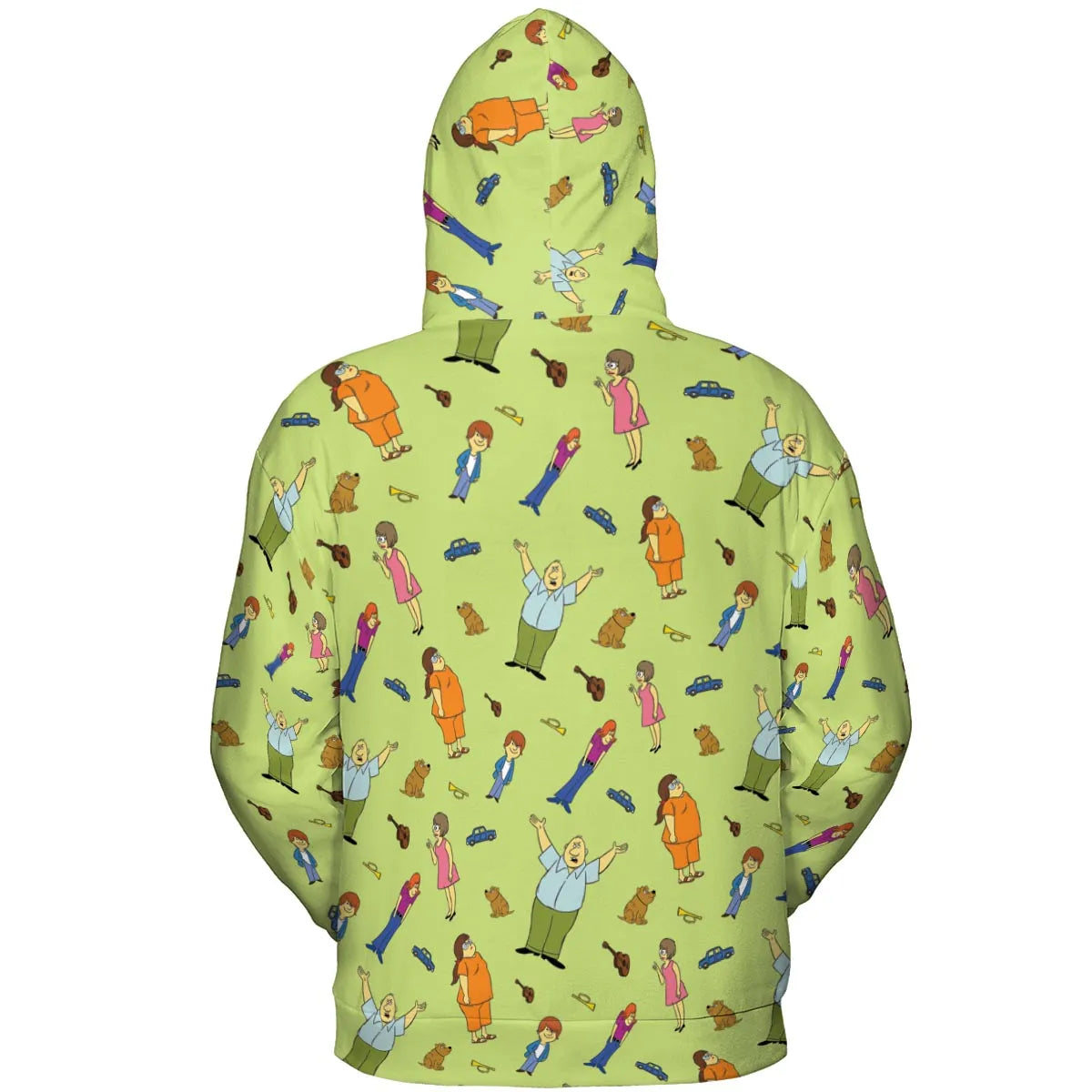 All-over Print Hoodie - DL4NS7QL