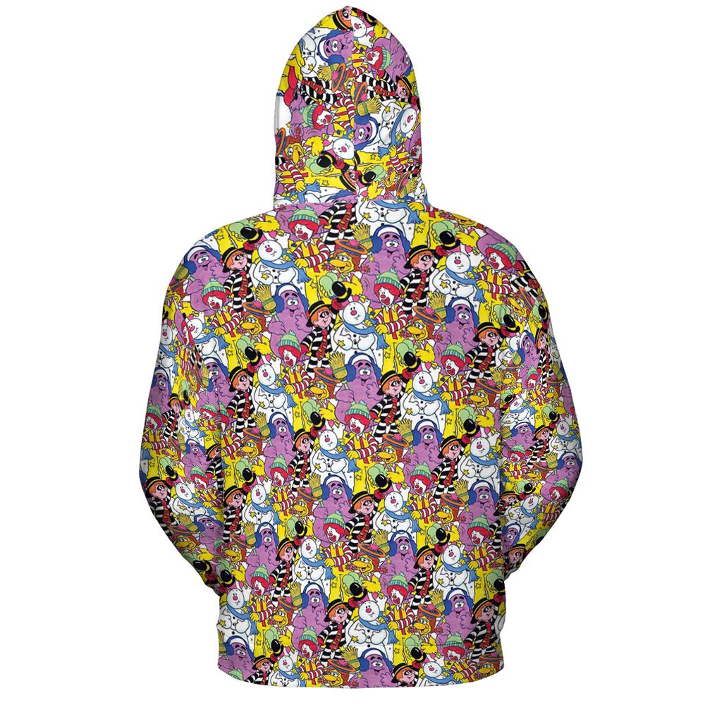All-over Print Hoodie - RJ31HJ76 -  - 4