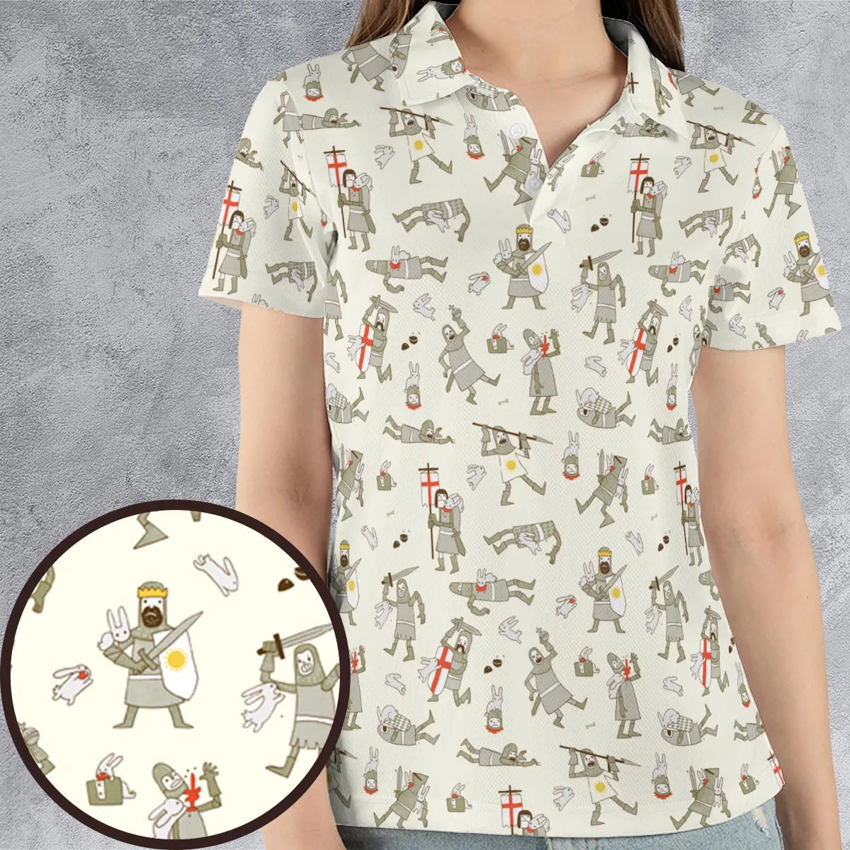 AOP Men/Women Polo Shirt - XX3LSZTW