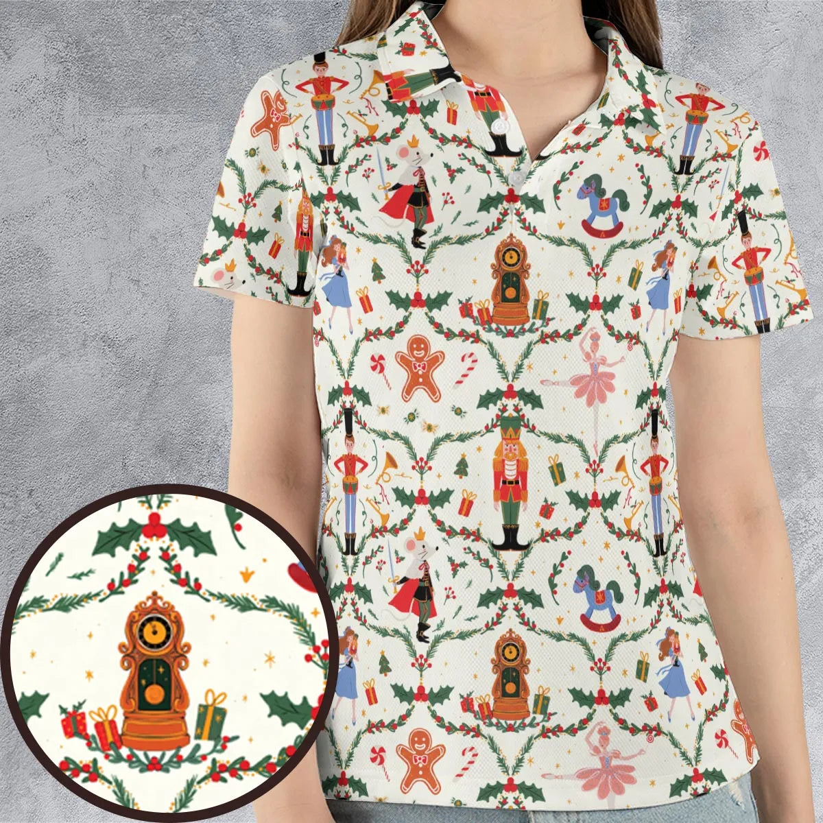 AOP Men/Women Polo Shirt - 4G2NYQUS