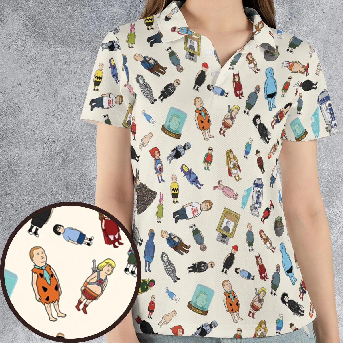 AOP Men/Women Polo Shirt - 9GVE3F2Y