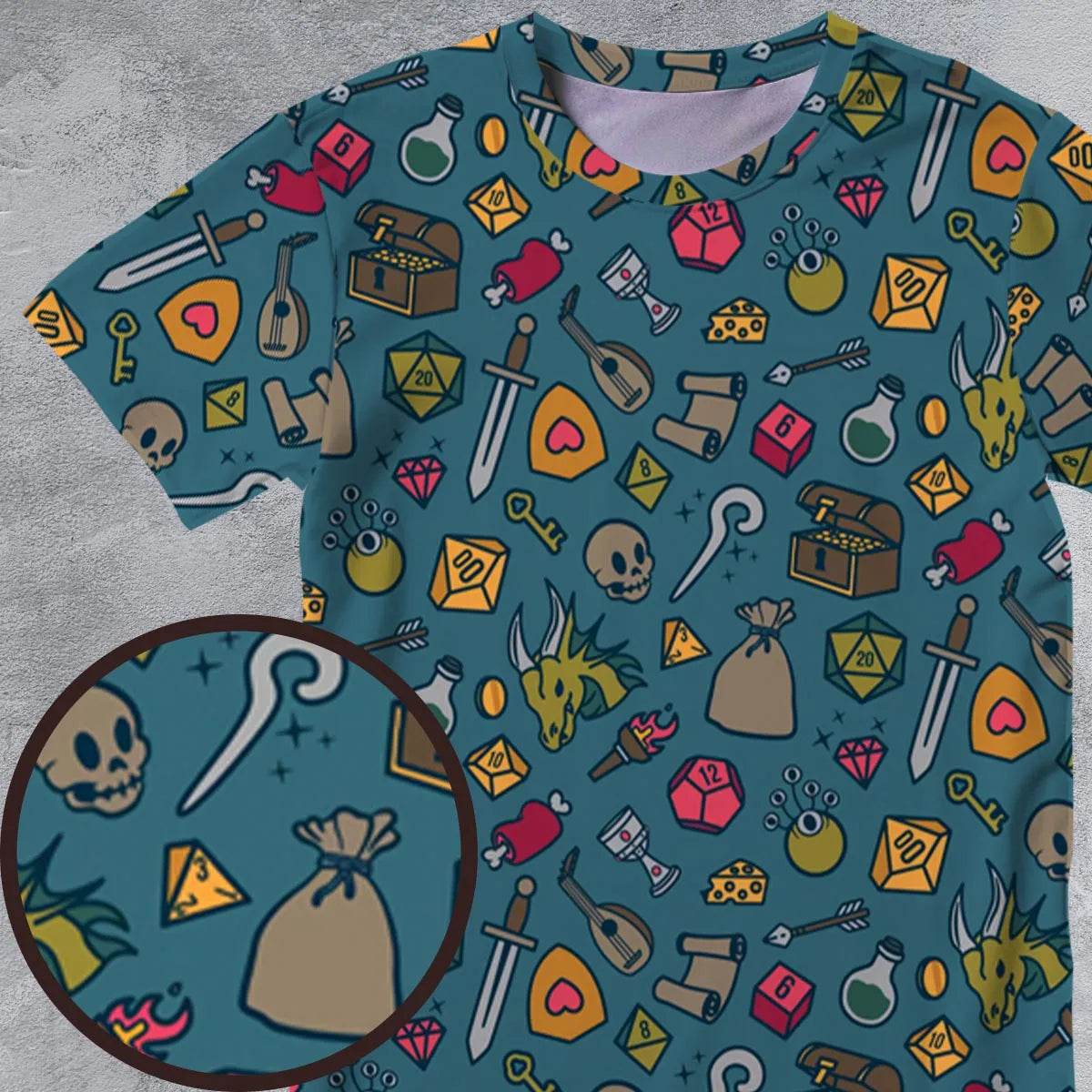 All-Over Print Unisex T-Shirt - EQUEUQLM
