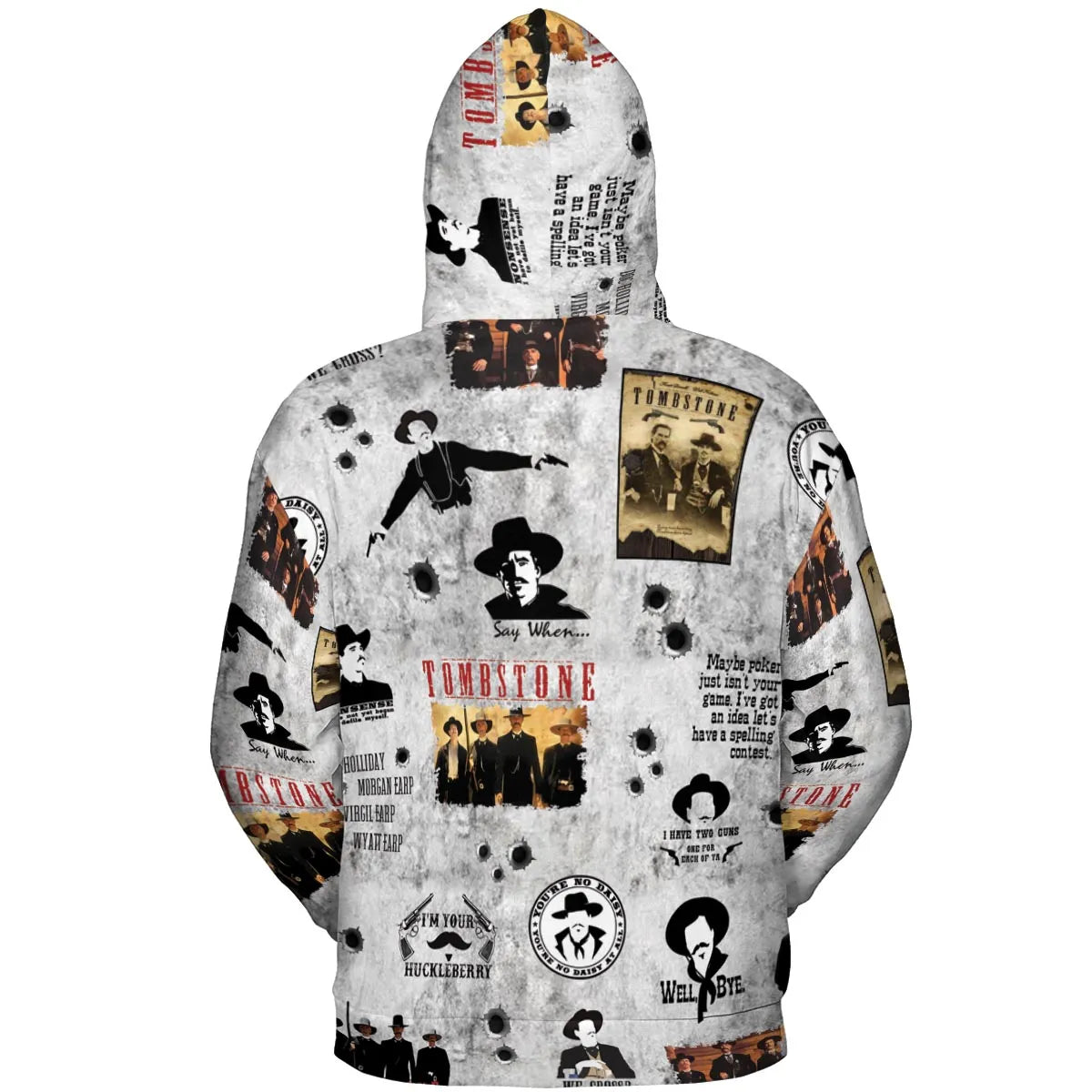 All-over Print Hoodie - 9B45D5PH