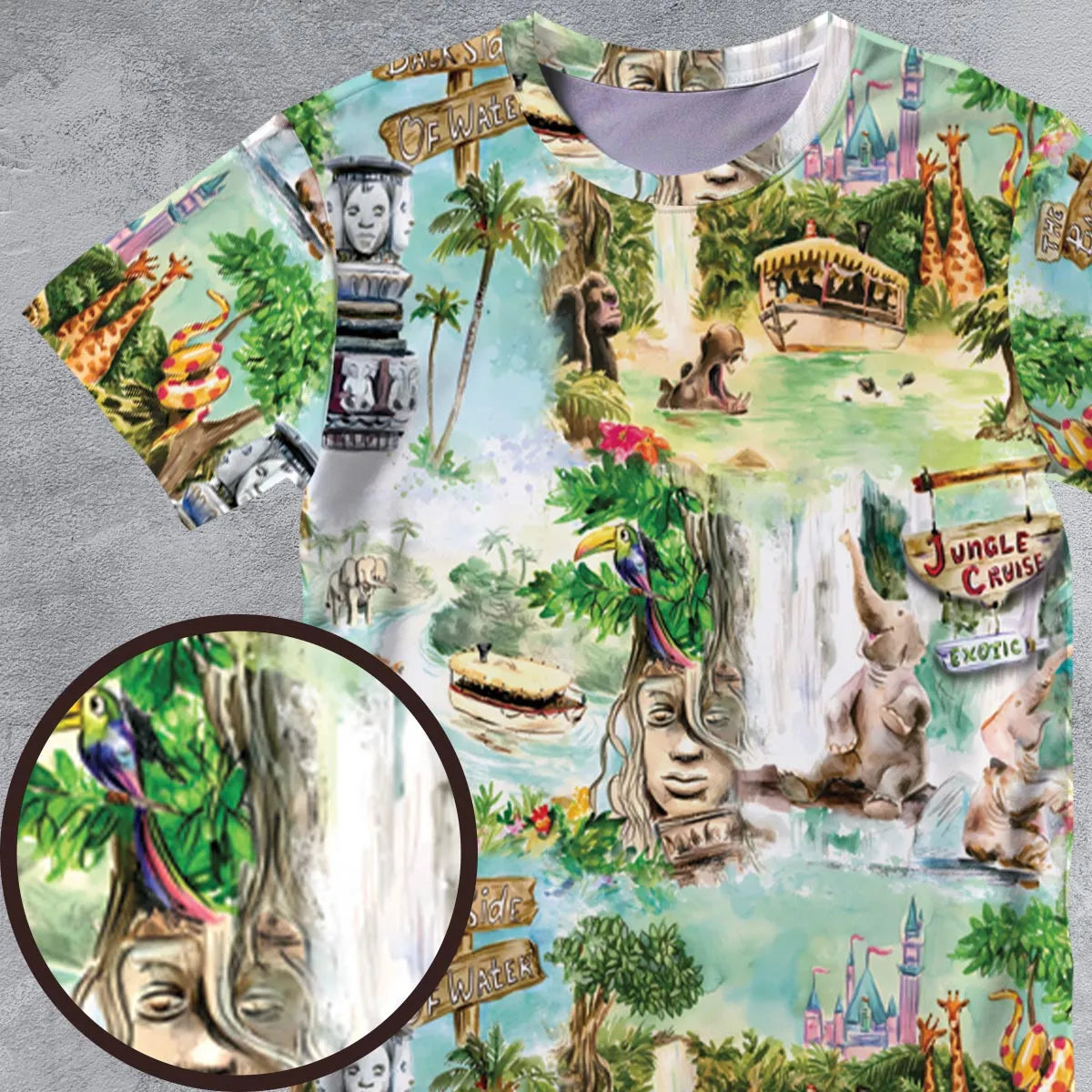 All-Over Print Unisex T-Shirt - FLM9UKA5