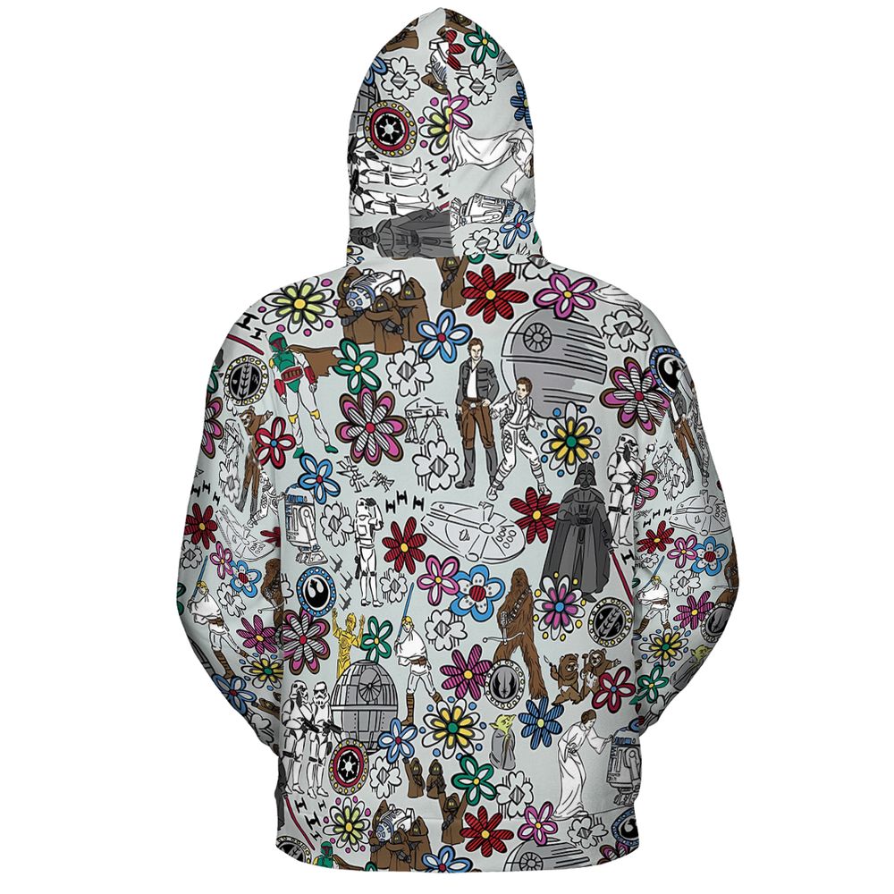 All-over Print Hoodie - D7P4LM85 -  - 4