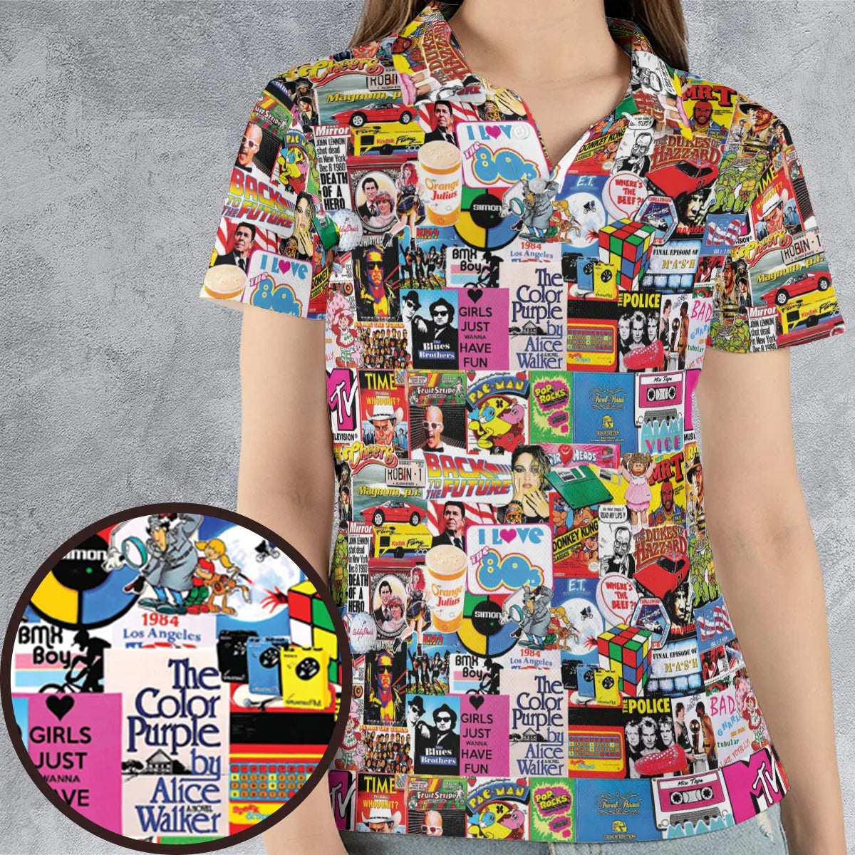 AOP Men/Women Polo Shirt - ZU93H6VV