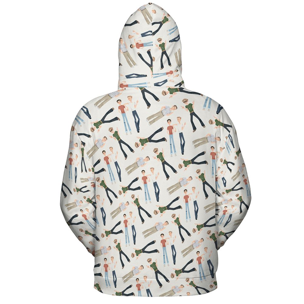All-over Print Hoodie - HXWPDQCC -  - 4