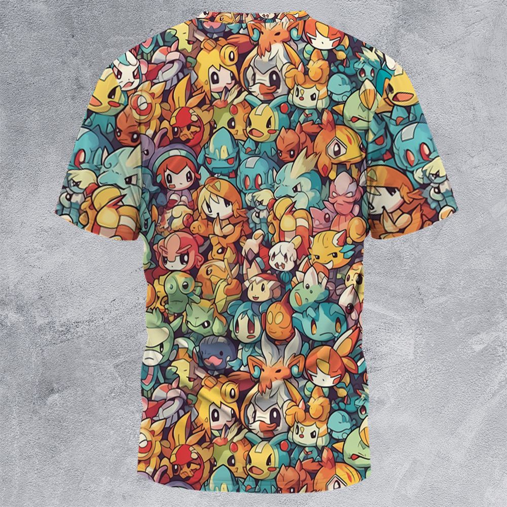 All-Over Print Unisex T-Shirt - C5ZC2Z91 -  - 4