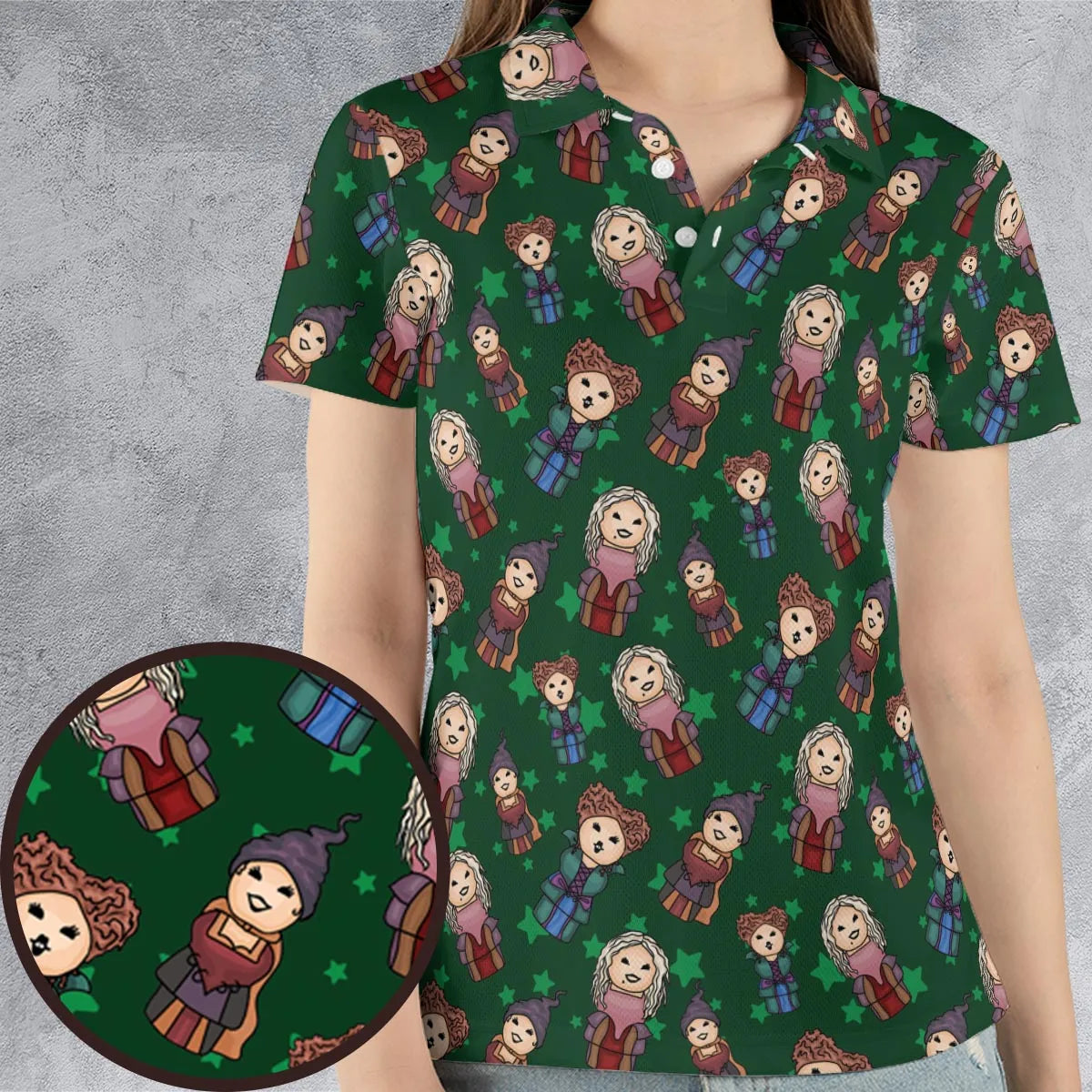 AOP Men/Women Polo Shirt - A9ZGN7B1