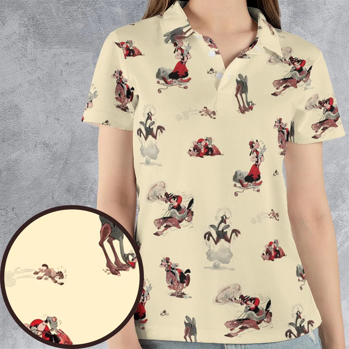 AOP Men/Women Polo Shirt - AFM1V15W