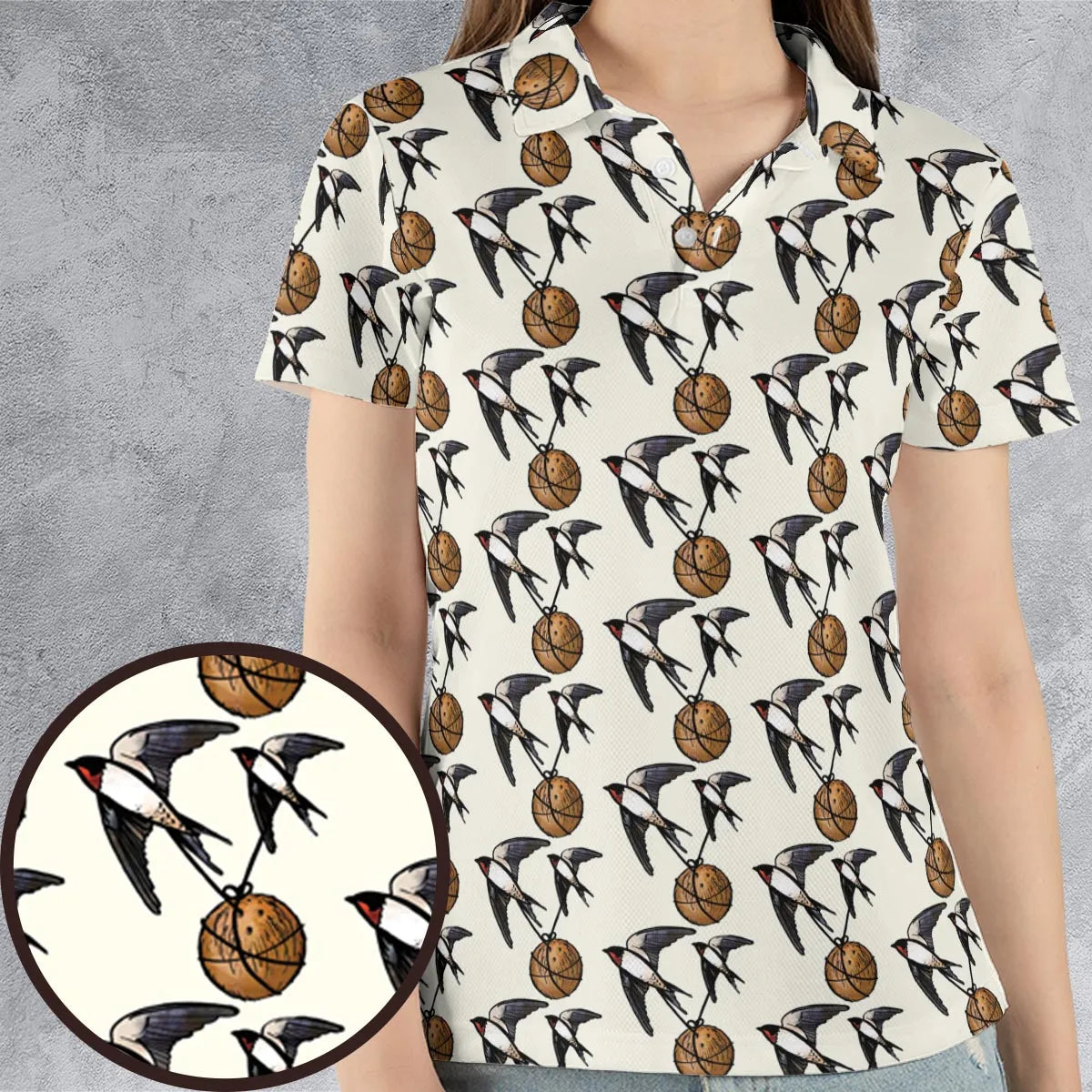 AOP Men/Women Polo Shirt - PN34ZBF1
