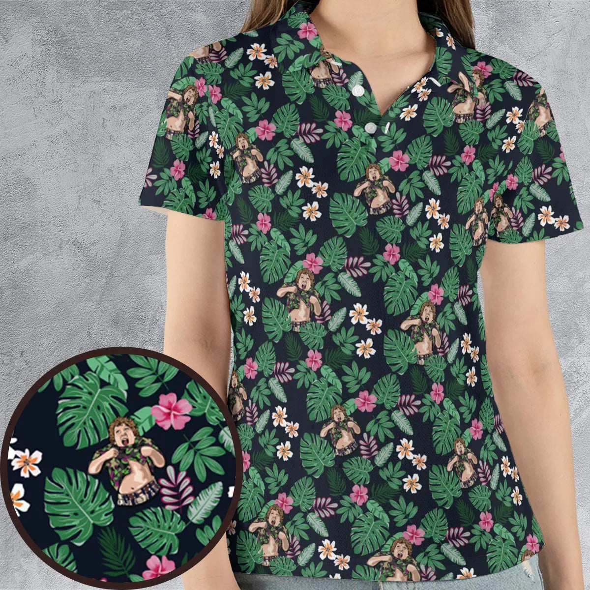 AOP Men/Women Polo Shirt - 72M5QHM1