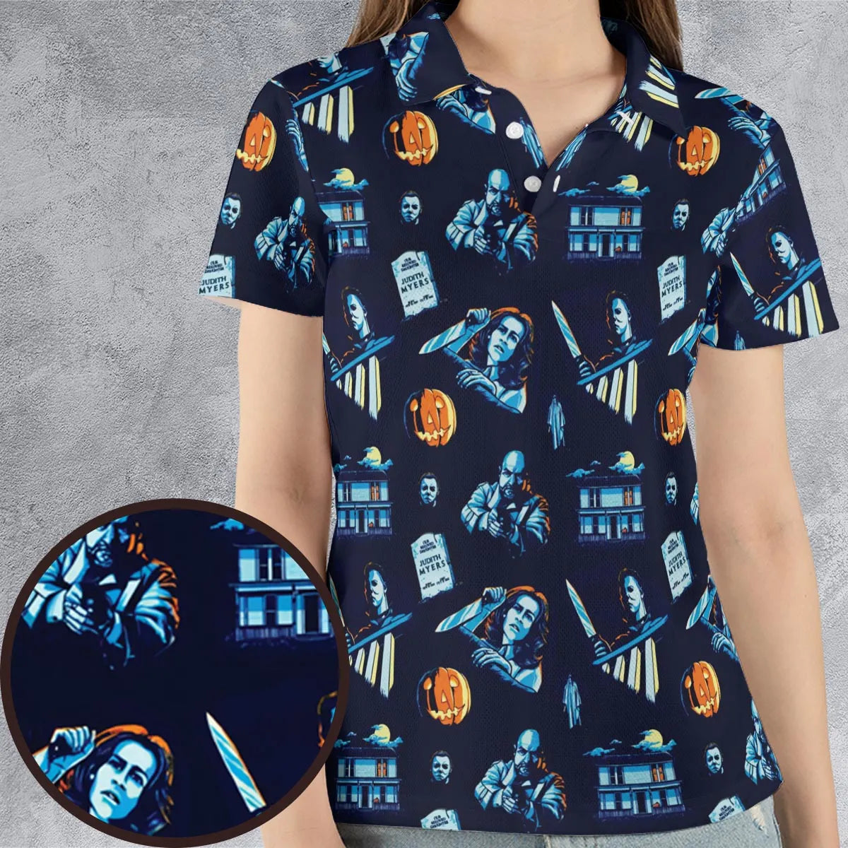 AOP Men/Women Polo Shirt - BJU5G3X5