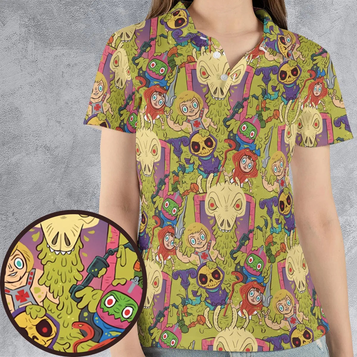 AOP Men/Women Polo Shirt - F4LD96L9