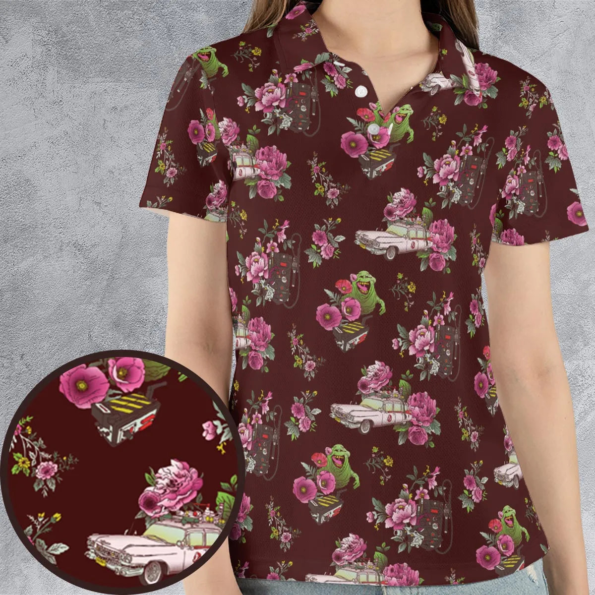 AOP Men/Women Polo Shirt - W6WXU55A