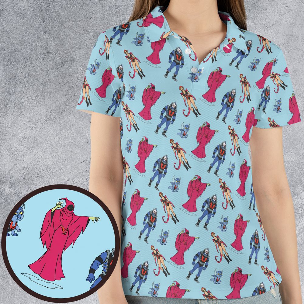 AOP Men/Women Polo Shirt - 2U9T9S3W -  - 4