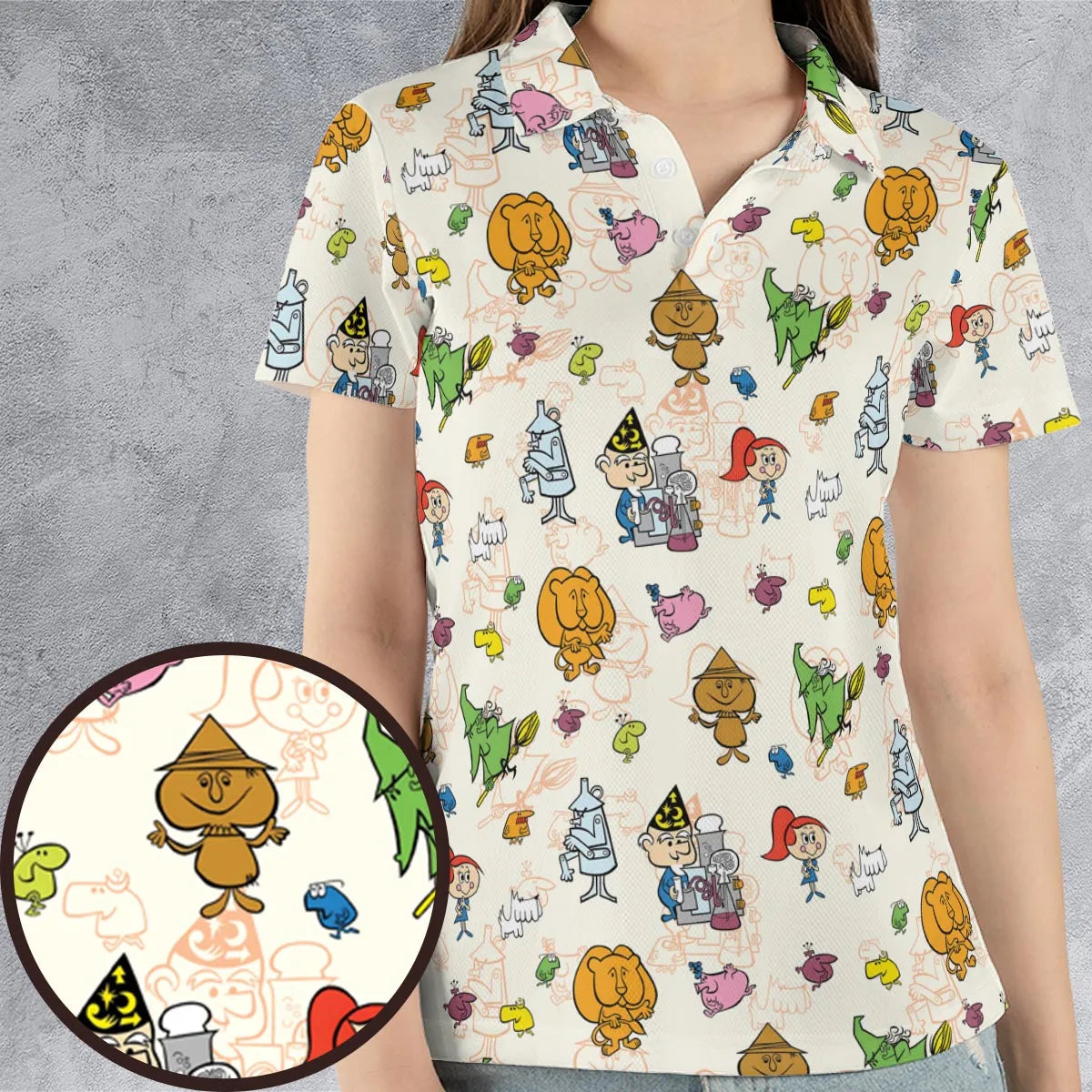 AOP Men/Women Polo Shirt - KXH3AENH