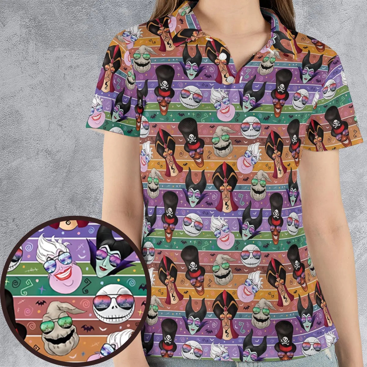 AOP Men/Women Polo Shirt - S5KCCDL5