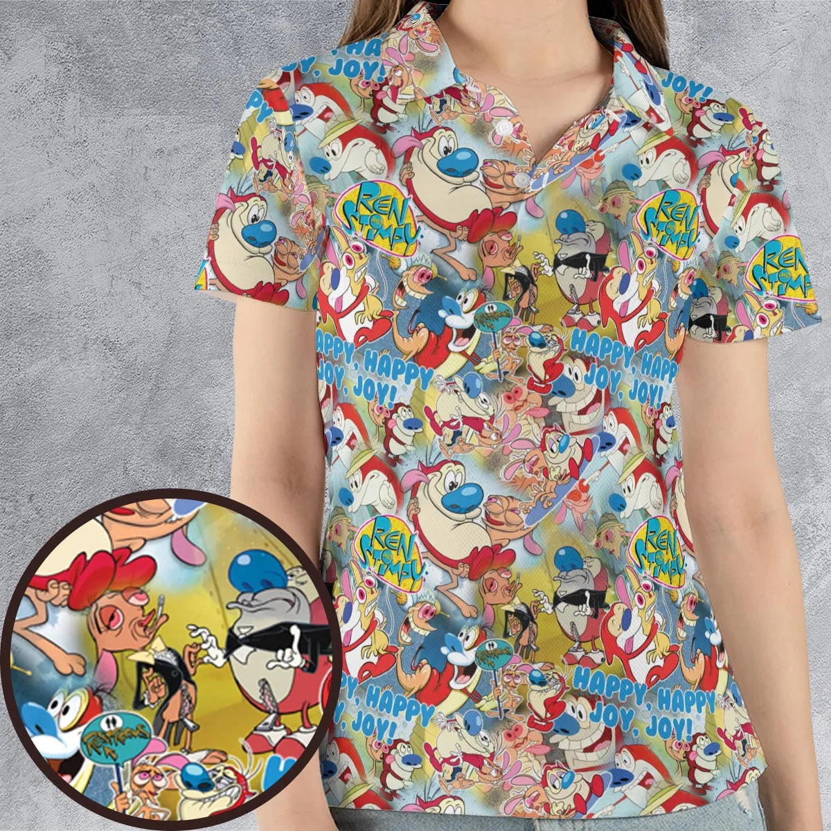 AOP Men/Women Polo Shirt - ZQ3YYNFN